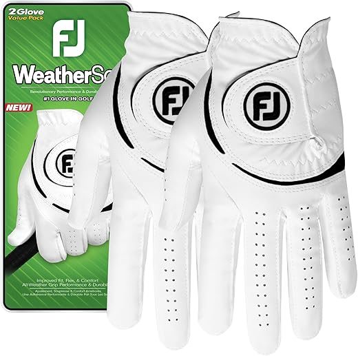 FootJoy Men’s WeatherSof 2-Pack Golf Glove