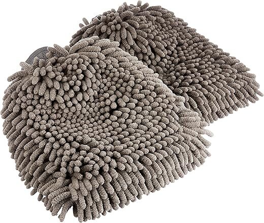 Amazon Basics Microfiber Car Wash Mitts, 2 Pack