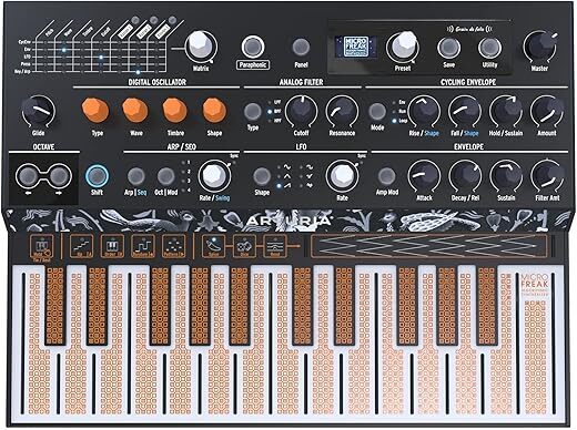ARTURIA MicroFreak 25-Key Hybrid Synthesizer Keyboard