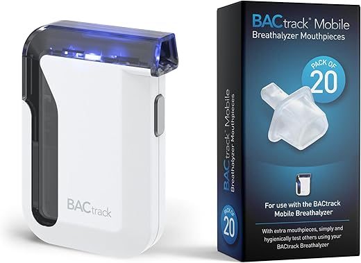 BACtrack Mobile Smartphone Breathalyzer With Mouthpieces
