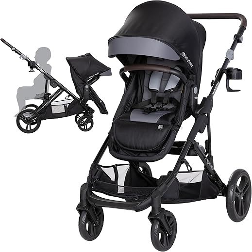 Baby Trend Morph Single to Double Stroller, Dash Black