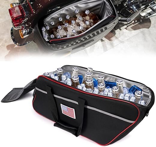 TINGPAI Motorcycle Cooler Bag For Side Trunks