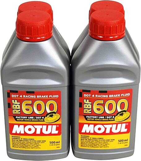 Motul Motul MTL100949 RBF 600 Synthetic Brake Fluid