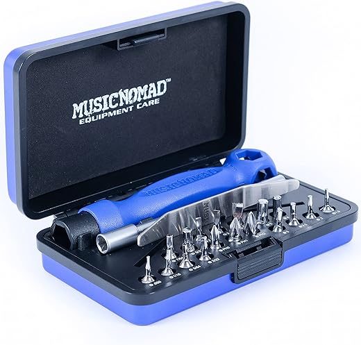 MusicNomad MusicNomad Premium 26 Pc. Guitar Tech Screwdriver & Wrench Set MN229