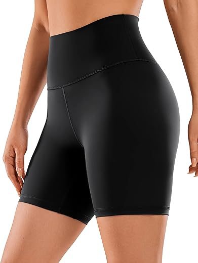 CRZ YOGA Naked Feeling Biker Shorts – 6 Inches