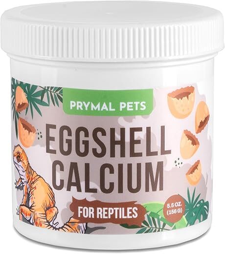Prymal Pets Natural Eggshell Calcium Supplement for Reptiles