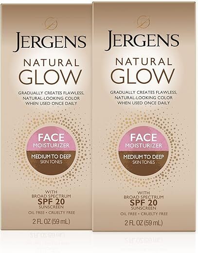 Jergens Natural Glow Face Self Tanner Lotion