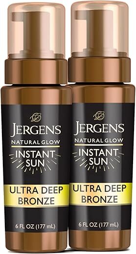 Jergens Natural Glow Instant Sun Tanner Mousse