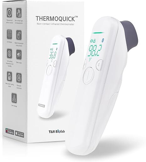 ThermoQuick No-Touch Medical Grade Forehead Thermometer