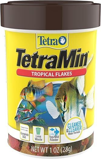 Tetra Nutritionally Balanced Flake Food for Tropical Fish