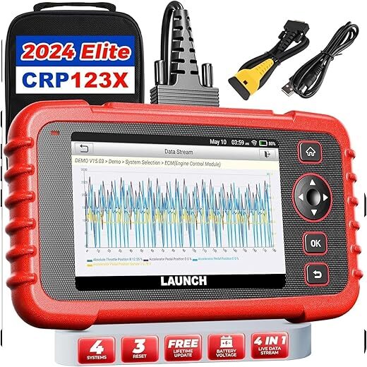 LAUNCH OBD2 Scanner CRP123X Elite Diagnostic Tool