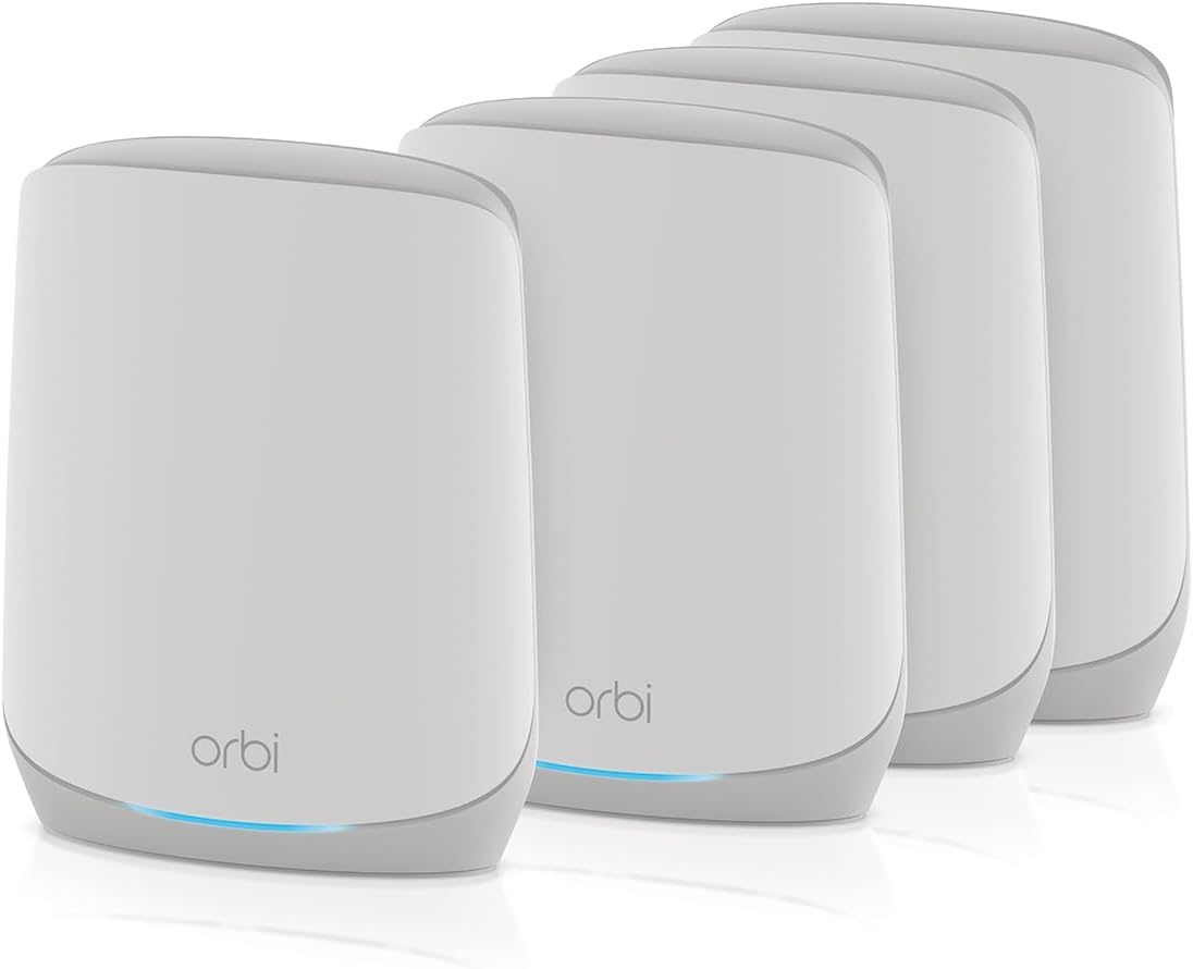NETGEAR Orbi Tri-Band Mesh WiFi 6 System RBK754P