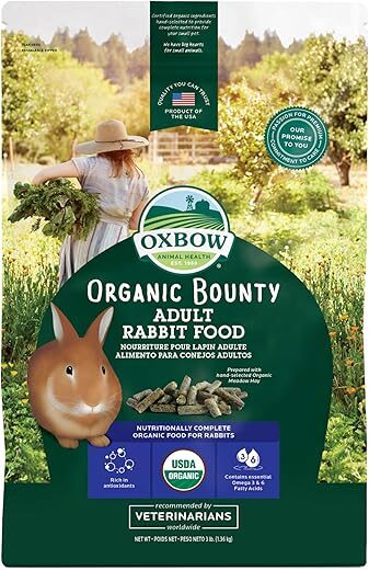 Oxbow Organic Bounty Adult Rabbit Food – 3 lb