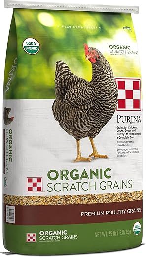 Purina Organic Scratch Grains, 35 lb