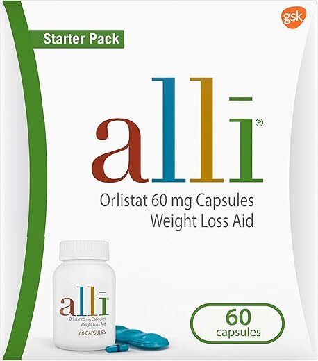 alli Orlistat 60mg Capsules