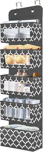 homyfort Over Door Organizer With 5 Pockets