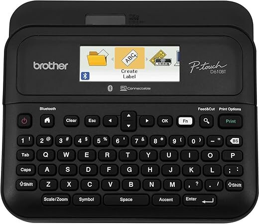 Brother P-Touch PT-D610BT Bluetooth Label Maker