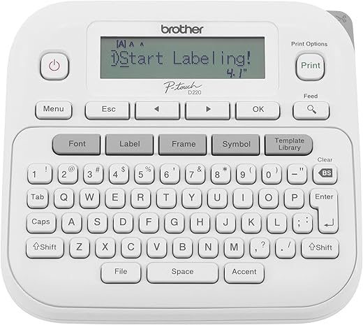 Brother P-touch PTD220 Portable Inkless Label Maker