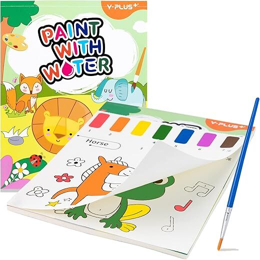 YPLUS Paint With Water Books For Toddlers