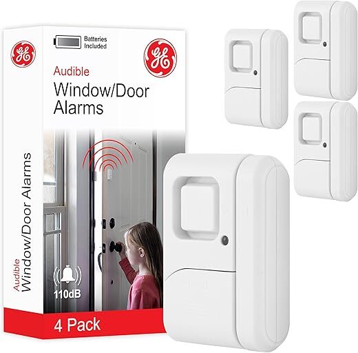 GE Personal Security Window And Door Alarm
