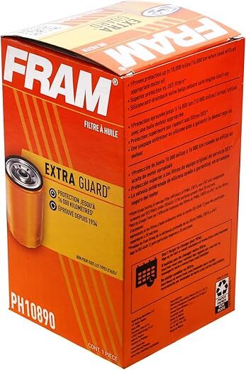Fram PH10890 Spin-On Engine Oil Filter