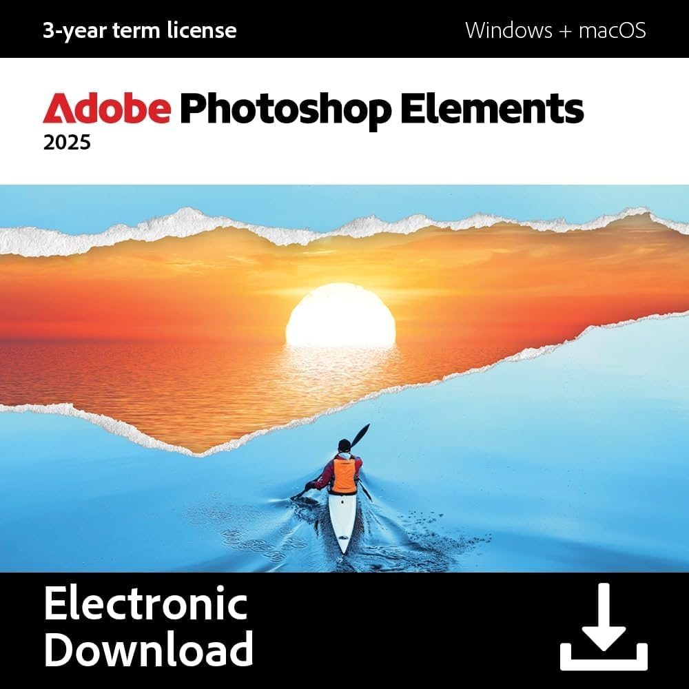 Adobe Photoshop Elements 2025 Software Download Code