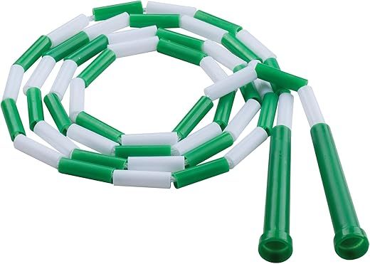 Champion Sports Plastic Beaded Jump Ropes – Various Lengths