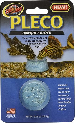 Zoo Med Pleco Banquet Block Black AZMBB8