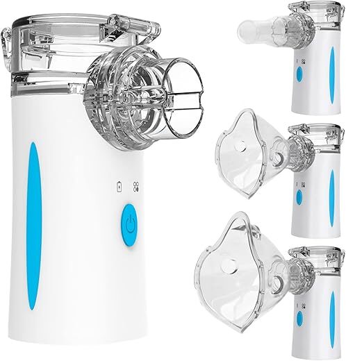 Naweti Portable Rechargeable Nebulizer Machine