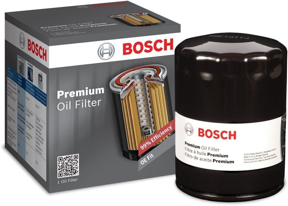 Bosch Premium Oil Filter With FILTECH Technology