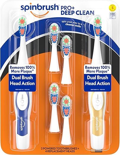 Spinbrush Pro+ Deep Clean Battery Toothbrush