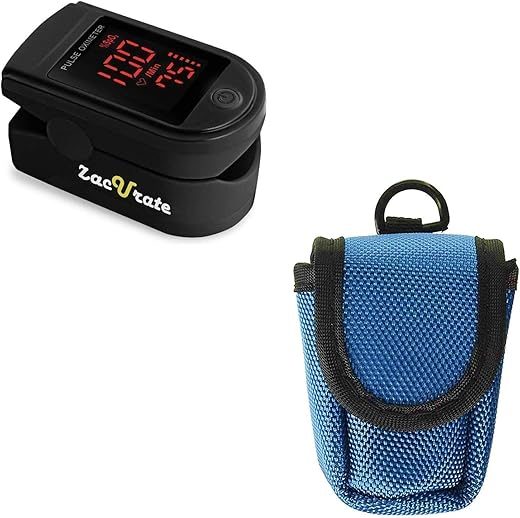 Zacurate Pro Series 500DL Fingertip Pulse Oximeter Bundle