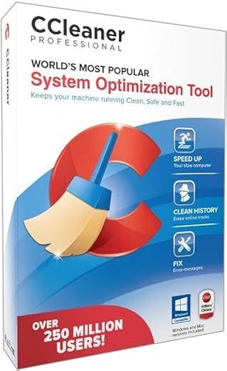 CCleaner Professional System Optimization Tool Professional PC Cleaner Lifetime License