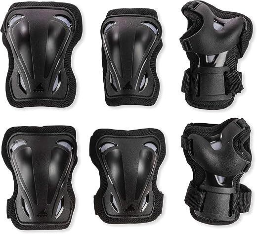 Rollerblade Protective Gear Pack: Knee, Elbow, Wrist Pads