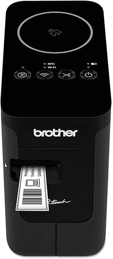 Brother PTP750W Wireless Label Maker, NFC