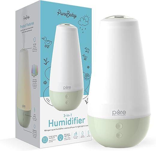 Pure Enrichment PureBaby® 3-in-1 Humidifier & Night Light