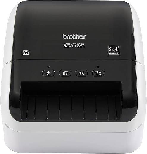 Brother QL-1100c Wide Format Label Printer