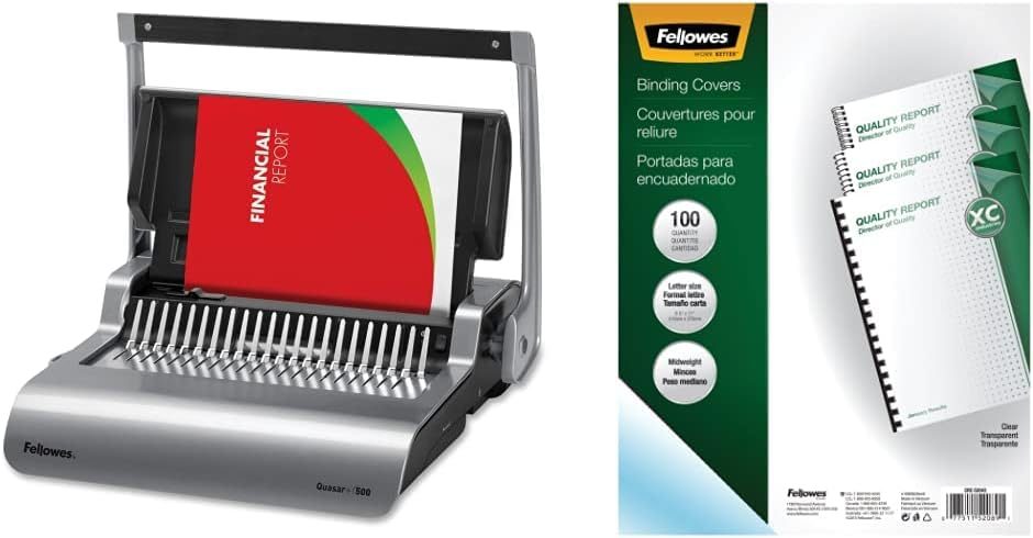 Fellowes Quasar+ Comb Binding Machine 5227201