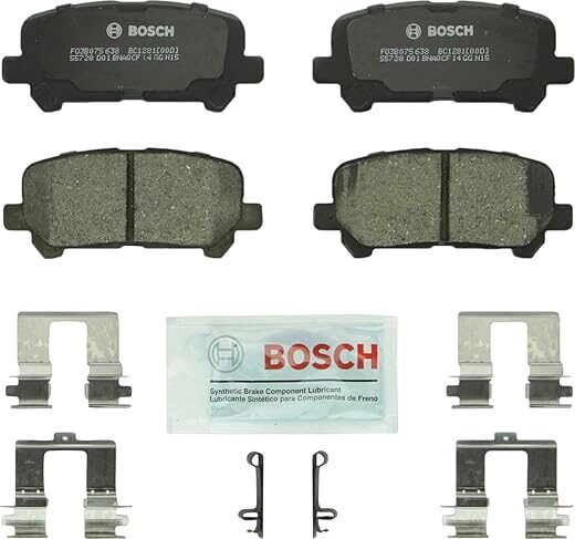 Bosch QuietCast Premium Ceramic Brake Pad Set – BC1281