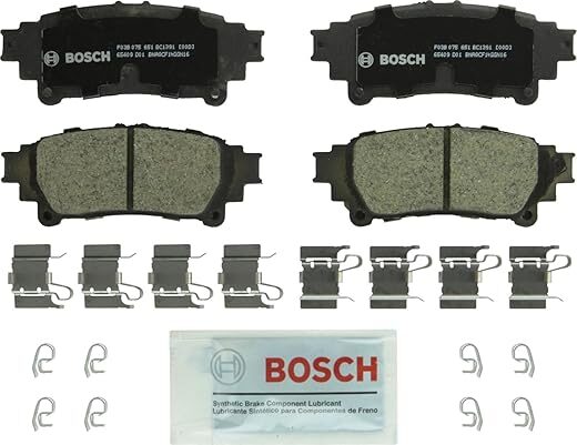 Bosch QuietCast Premium Ceramic Brake Pad Set BC1391