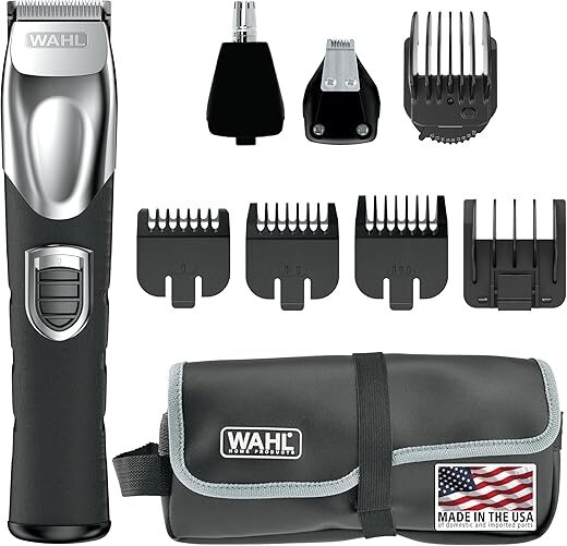 Wahl Rechargeable Lithium Ion Beard Trimmer 9854-600B