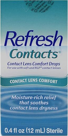 Refresh Contacts Lens Comfort Drops