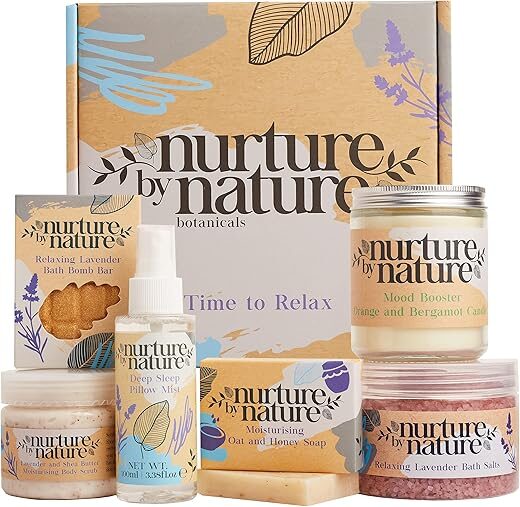 Nurture by Nature Botanicals Relax & Calm Spa Kit
