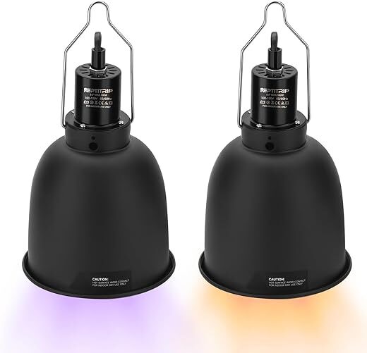 REPTITRIP Reptile Light Fixture 5.5″, 100W