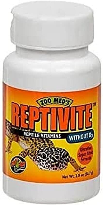 Zoo Med Reptivite Without Vitamin D3, 2-Ounce