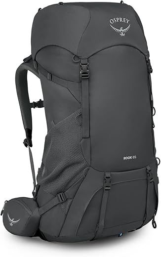 Osprey Rook 65L Men’s Backpack, Dark Charcoal