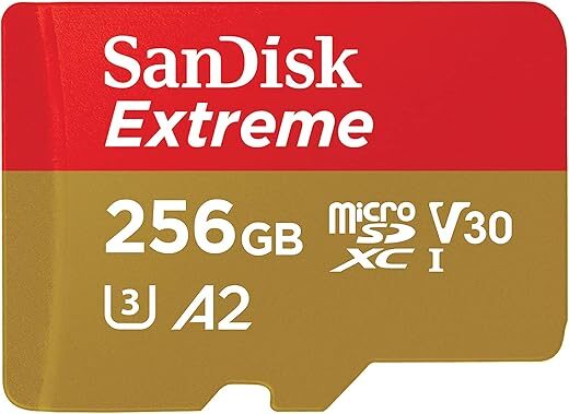 SanDisk 256GB Extreme microSDXC Card