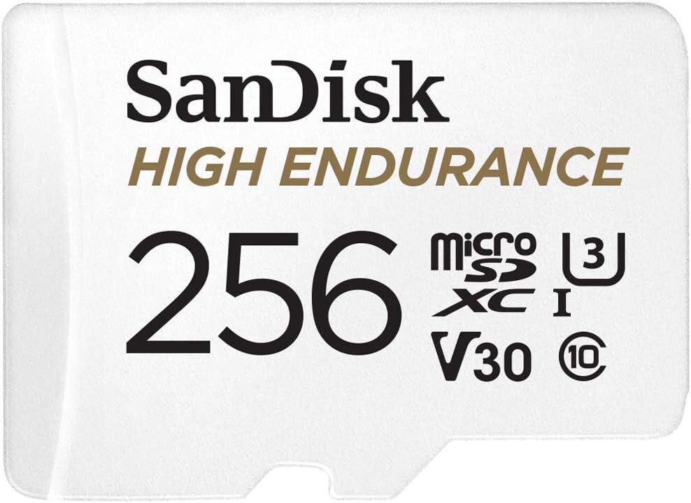SanDisk 256GB High Endurance microSDXC Card