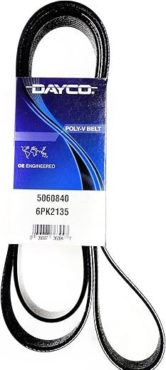 Dayco Serpentine 6-Rib Belt, 84 Inches