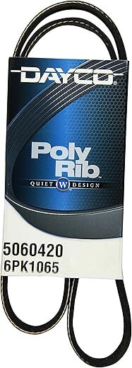 Dayco Serpentine Belt 5060420, Black